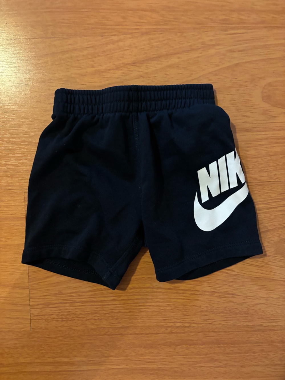 Nike Navy Shorts with White Swoosh
